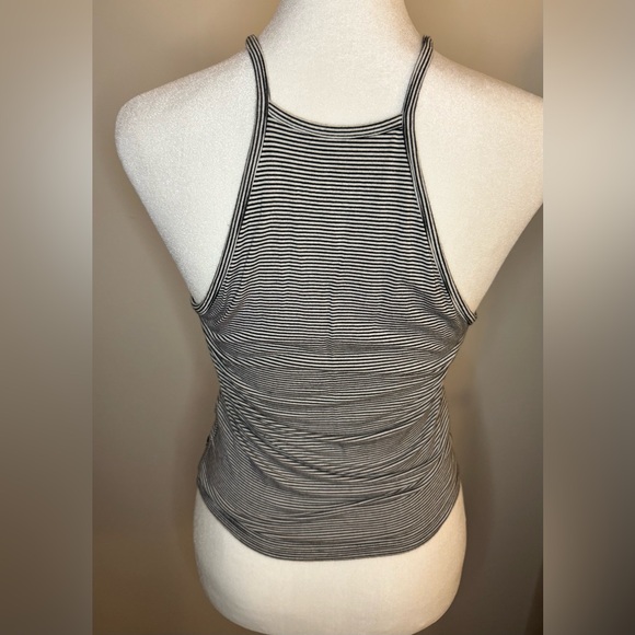 American Eagle Soft & Sexy Striped Halter Tank Top – Size M - Picture 3 of 6